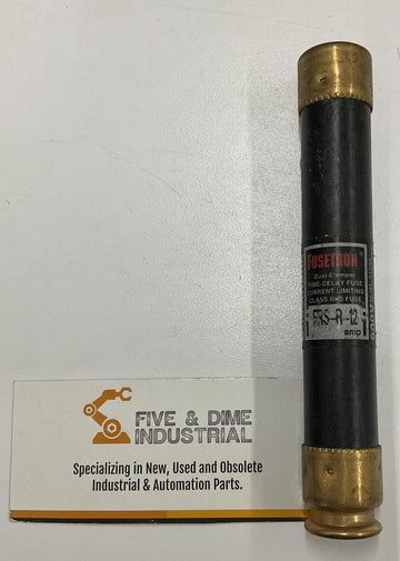 Fusetron FRS-R-12 Lot of (2)  Dual Element Time Delay - 0