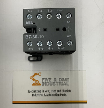 ABB B7-30-10 Auxiliary Contactor 16-Amps, 600VAC, 48V Coil 3 Phase, 3 Breaking