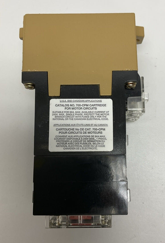 Allen Bradley 700PK800A6 Ser. D 600 VAC Contactor Relay