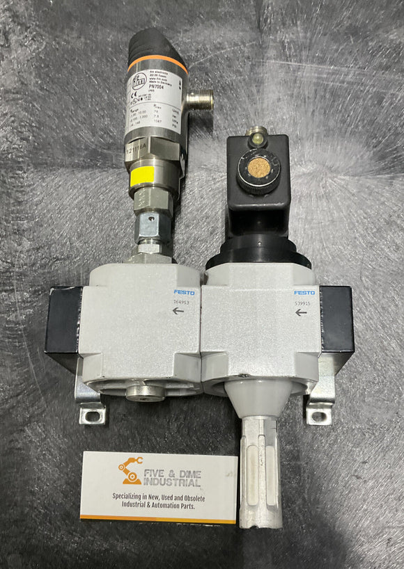 Festo HEE-D-MIDI-24-M12-VW-SA 539915 w/ IFM Sensor