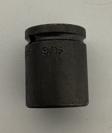 Apex 1118  9/16'' Socket 1/4'' Drive Thin Wall - 0