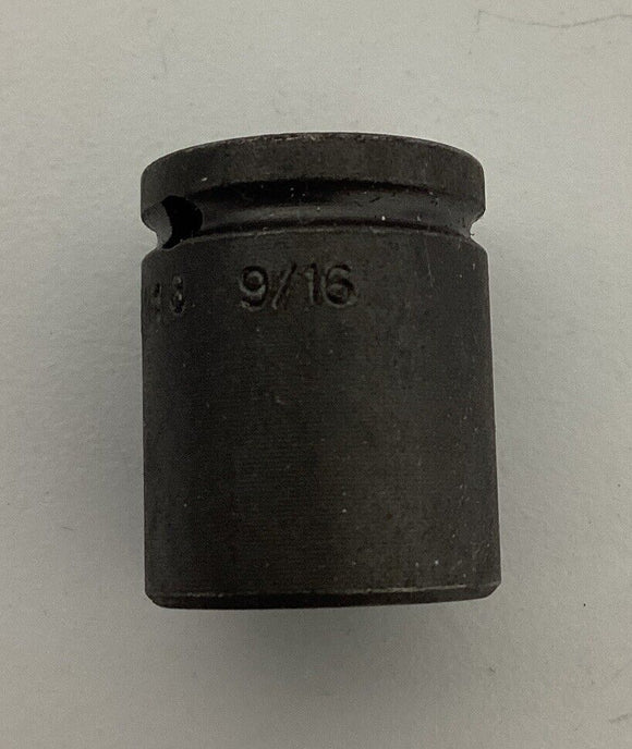 Apex 1118  9/16'' Socket 1/4'' Drive Thin Wall