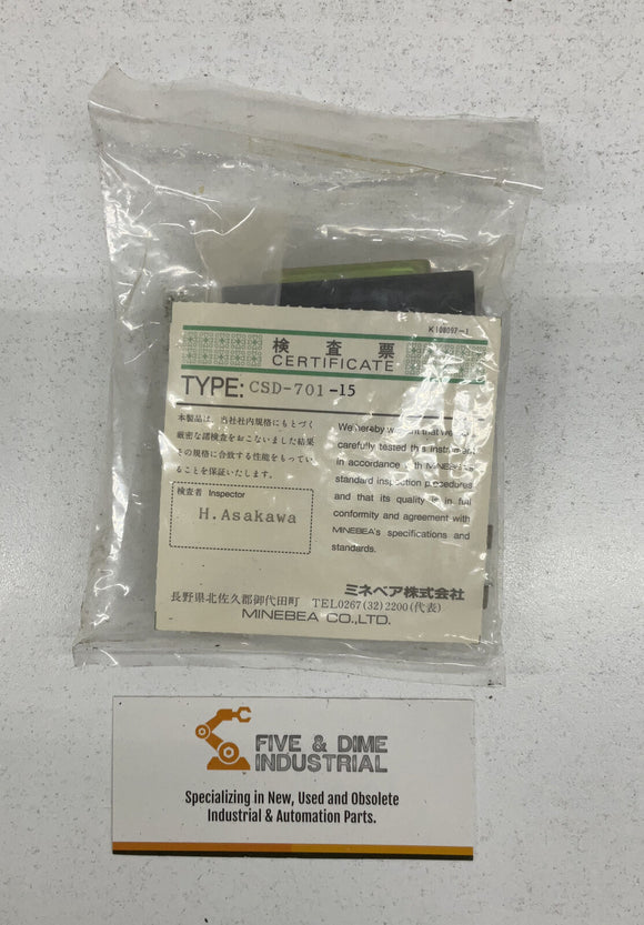 Minebea CSD-701-15  Replacement Parts for Digital Indicator