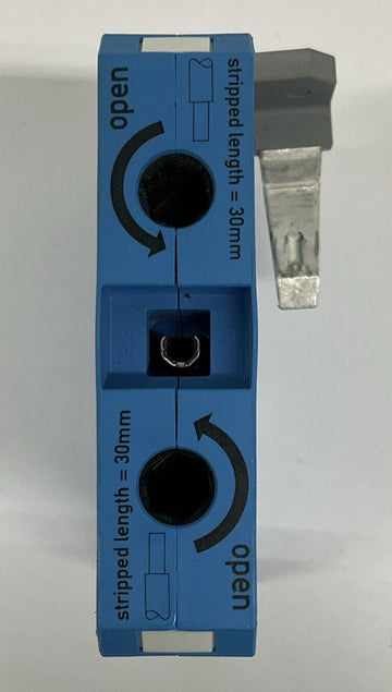 Wago 285 25 Through Terminal Blue 95mm DIN Mount - 0