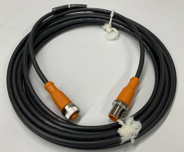 IFM Efector EVC014 4-Pole Male-Female 5-Meter Sensor Cable - 0