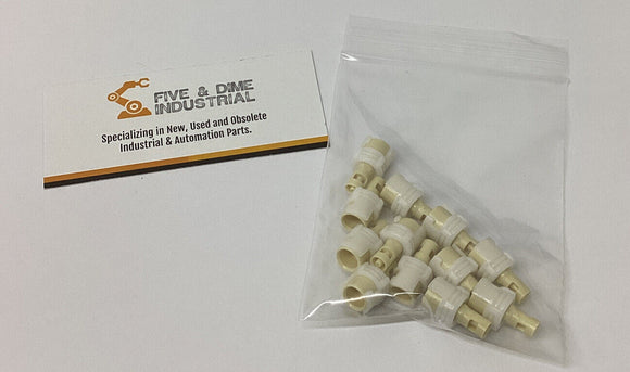 CPC Colder Products SMF0112-1/6 Lot of 12 Hose Barb Non-valved Coupler