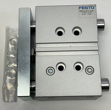 Festo DFM-32-25-P-A-KF Guided Pneumatic Cylinder 32mm Bore, 25mm Stroke 170930 - 0