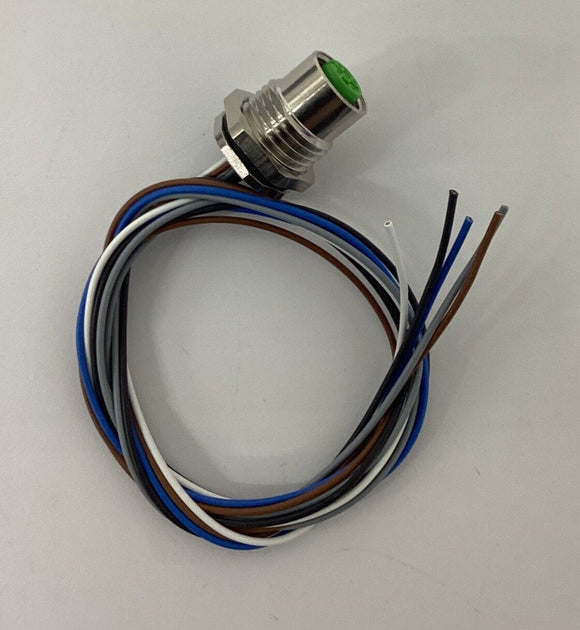 Murr 7000-13565-972-0050 M12, 5-Pole Female Receptacle 0.5 meter