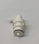 CPC Colder Products HFCD23635 3/8  Barb Valved Elbow Package of (2)-3