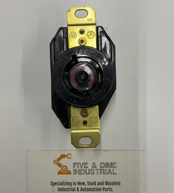 Hubbell / Twist-Locke Lot of (8)  Outlets