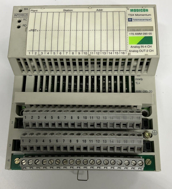 Schneider 170-AMM-090-00 TSX Momentum Module Modicon