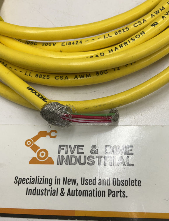 Omron Y96E-33SA12 3-Pin Straight Connector Cable 12F