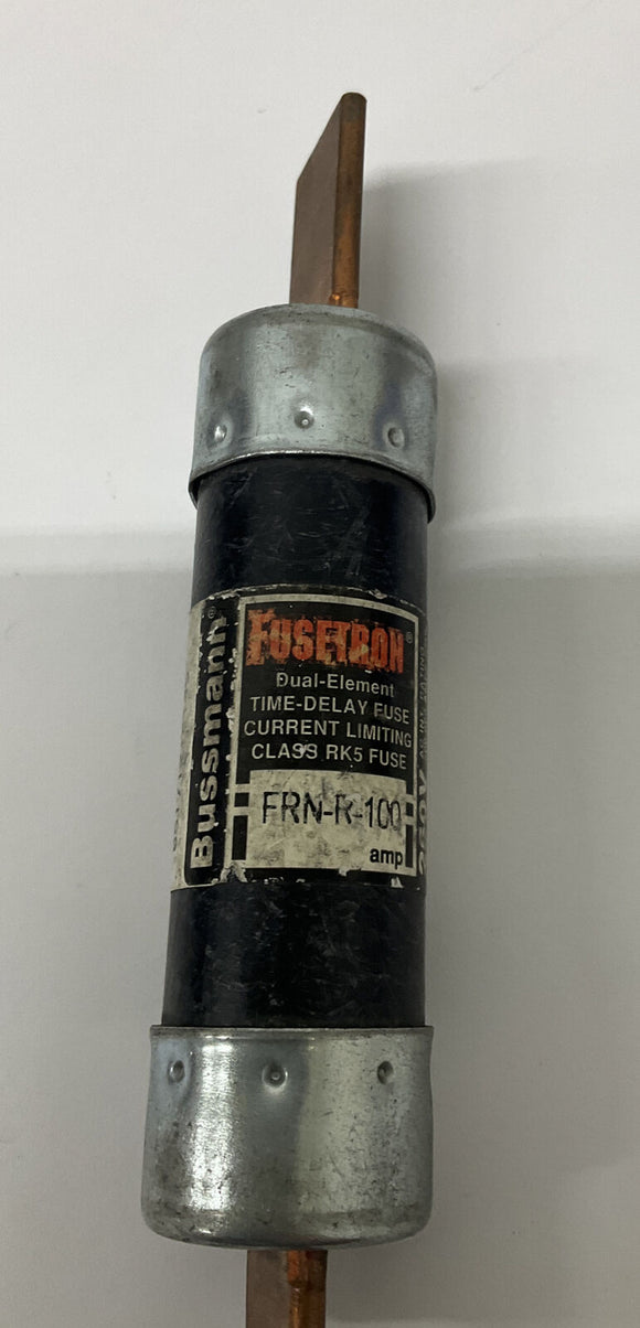 Bussmann Fusetron FRN-R-100 100Amp Class RK5 Time Delay Fuse