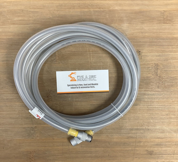 HTM 15-9146 M12 4-Wire Male / Female Straight Cable Weld Proof