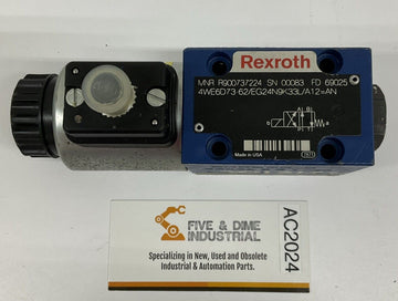 Rexroth R900737224 Hydraulic Directional Valve 4WE6D73-62/EG24N9K33L/A12=AN