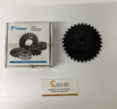 Tsubaki  H35B32 Bore to Size Sprocket  1/2''  Bore  32 teeth-1