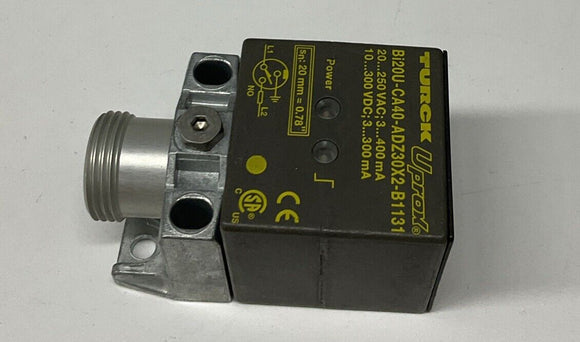 Turck Bi20U-CA40-ADZ30X2-B1131 Proximity Sensor SN:20mm