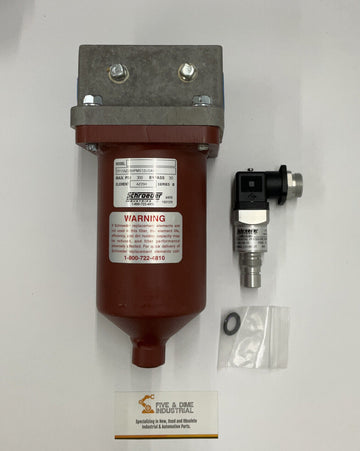 Schroeder TF11AZ25HPMS12LG440 / 7624035 Return Filter Housing w/ Sensor