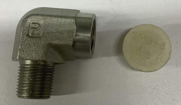 Parker 3/8-CD-5 3/8" Male/Female Street Elbow NPT