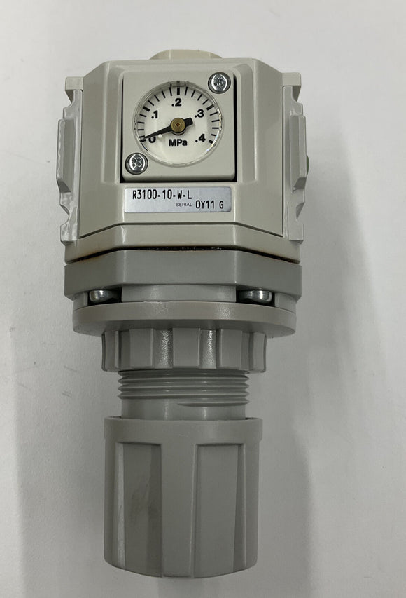 CKD R3100-10-W-L Pressure Regulator 0.05-0.35 MPa, Rc 3/8" Ports