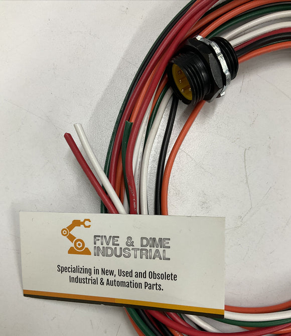 Lumberg Automation RSF 50-677/6F 5-Pole Male Receptacle