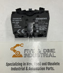 Siemens 3SB3221-0AA71 Clear Flat Push Button NO / NC-6