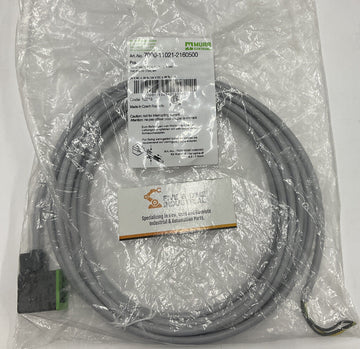 Murr Elektronik 7000-11021-2160500 Valve Plug 5m 24 VDC 4A