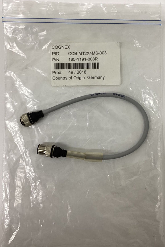 Cognex 185-1191-003R Camera Cable Cordset