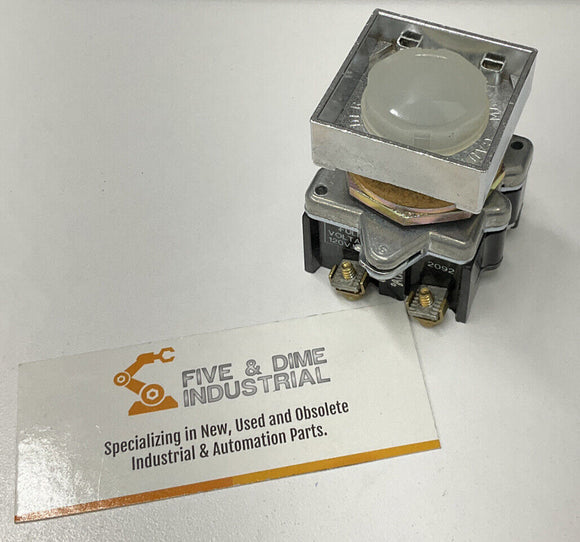 Eaton Cutler Hammer E22H9 Amber Indicator Lamp Assembly