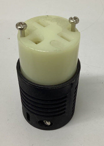 Pass & Seymour 5669-X  Straight Blade Connector 15A, 2P w/ Ground - 0