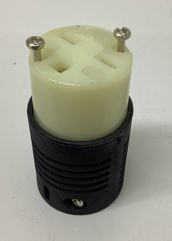 Pass & Seymour 5669-X  Straight Blade Connector 15A, 2P w/ Ground