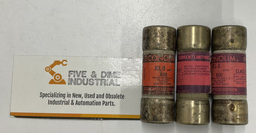 Econolim JCL-3  600V 3A Lot of (3)  Fuse