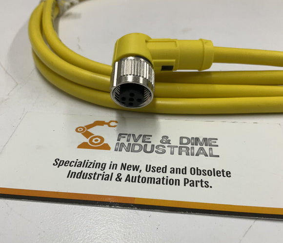 Pepperl  Fuchs V1-W-YE2M-PVC 4-Pin 90 Degree Female Cordset