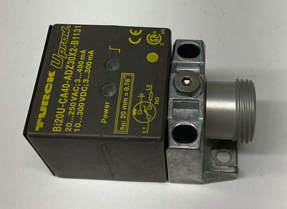 Turck Bi20U-CA40-ADZ30X2-B1131 Proximity Sensor SN:20mm