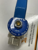 Festo 9542 Type QH-3/8  Stainless Ball Valve 0-30 Bar-2