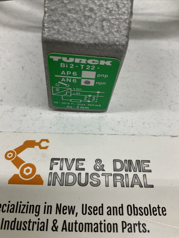 Turck BI2-T22-AN6 Proximity Switch Inductive Sensor 10-30 VDC