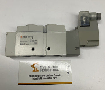 SMC SY9120-5DZ-03F-Q 24 VDC Solenoid Valve with Connector