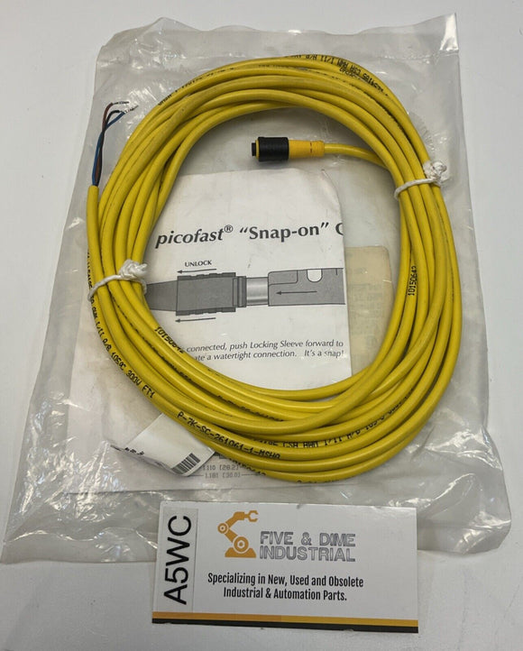 Turck Pkg 4Z-2-PSG 4 Cable Cordset U99-10871