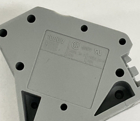 Wago 285-407 Gray Power Cage Clamp