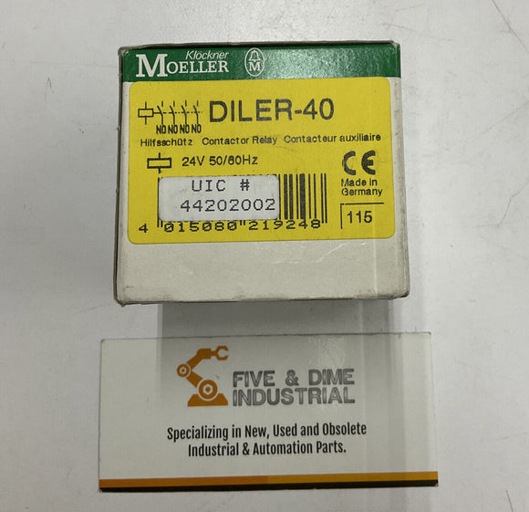 Moeller Diler 40 24 Vac Contactor Relay