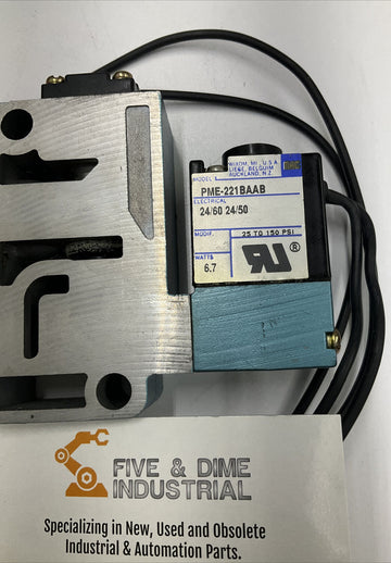 Mac 913B-PM-221BAAB Solenoid Valve 4 Way No Gasket - 0