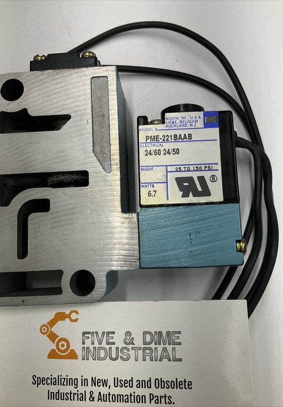 Mac 913B-PM-221BAAB Solenoid Valve 4 Way No Gasket