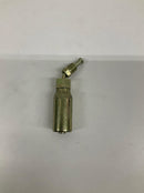 Kurt Hydraulics MIX45-04-03  1/4'' Hose ID Crimp x 3/16'' Inverted Flare 45°-1