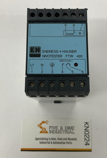 Endress & HTW420-R0J0A Transmitter Level Limitauser F