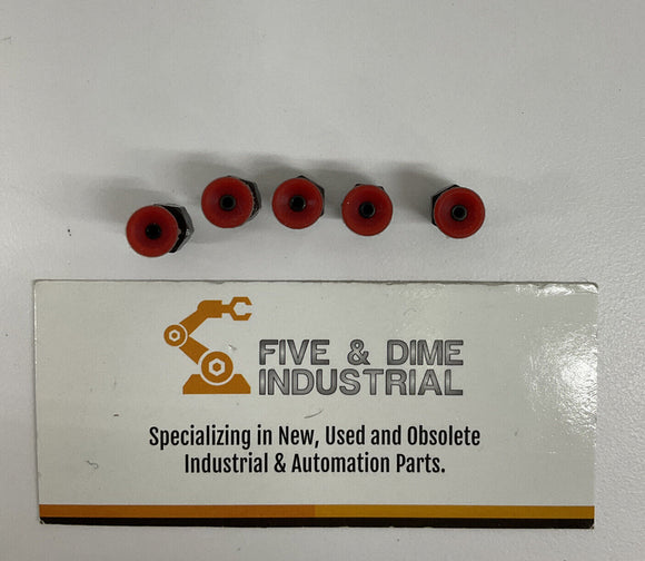 Piab 3150.0035 / U6 of Suction Cups (Lot of 5)