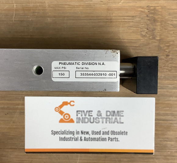 Parker P5TDA016T1NN2GNN020B Pneumatic Slide Cylinder