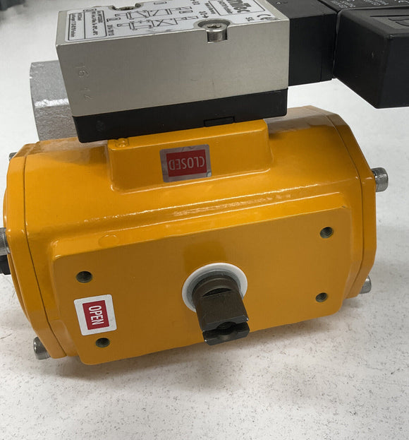 EL-O-Matic ED0025.M1A00A.00N0 2" Valve 24 Vdc Pneumatic Actuator