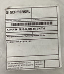 Schmersal 103013431 10 Meter 4-Pole Cable A-K4P-M12P-S-G-10M-BK-2-X-T-4-3