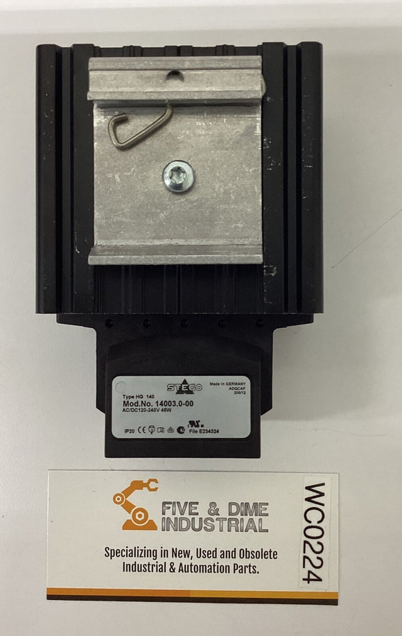 Stego 14003.0-00 45W Enclosure Heater 120-240 VAC/DC
