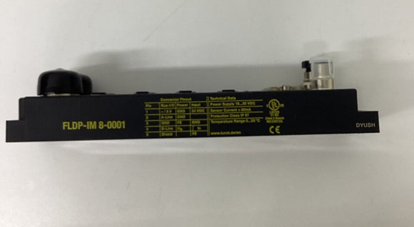 Turck FLDP-IM8-0001 Module Profibus Input Station 8-Sensor 6825320